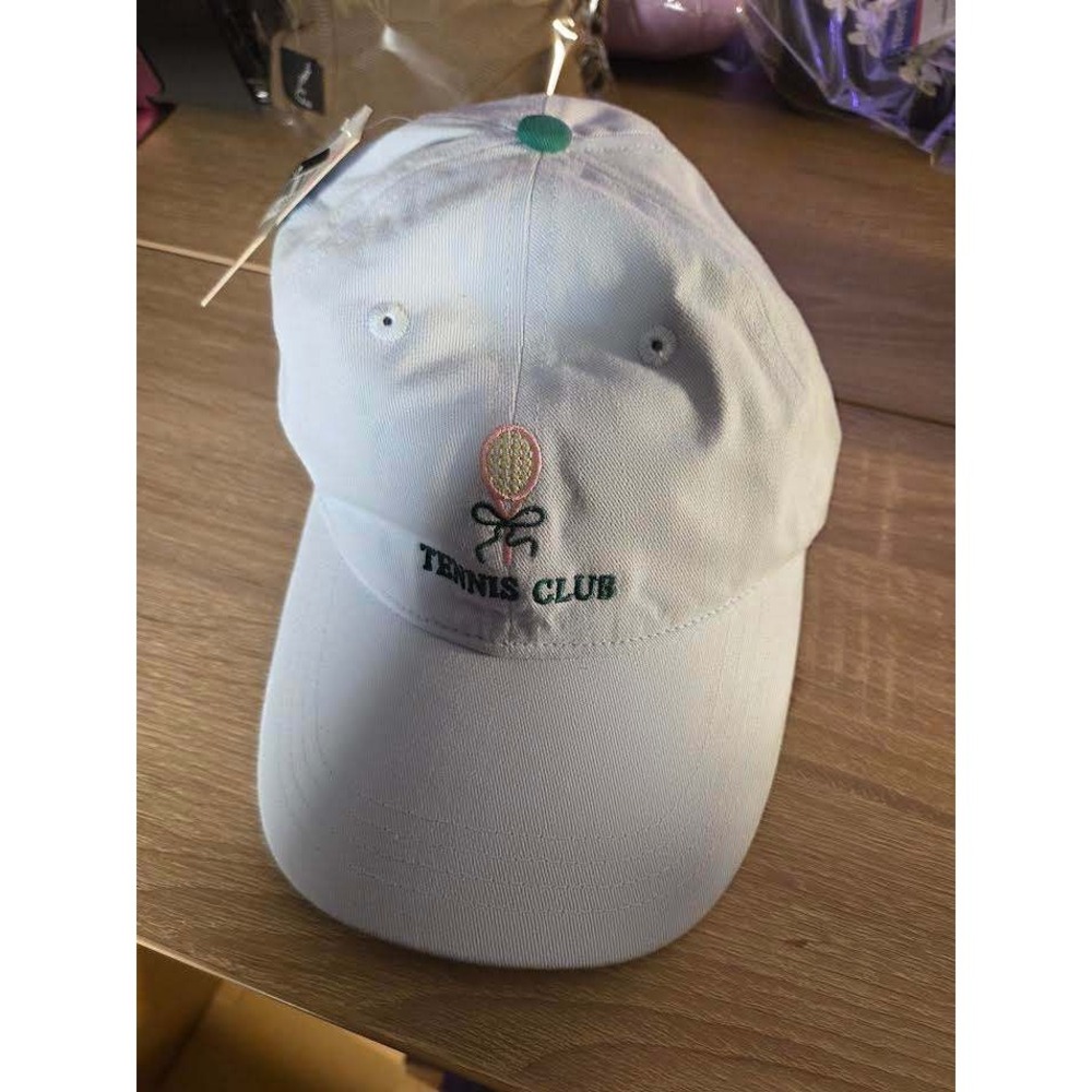 Frasier Sterling‎ Sport Tennis Club Baseball Hat Light Blue Embroidered NWT